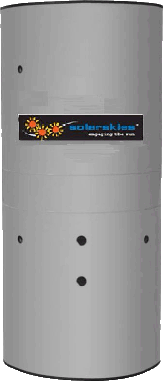 Solar Skies Jacketed and Insulated Tank